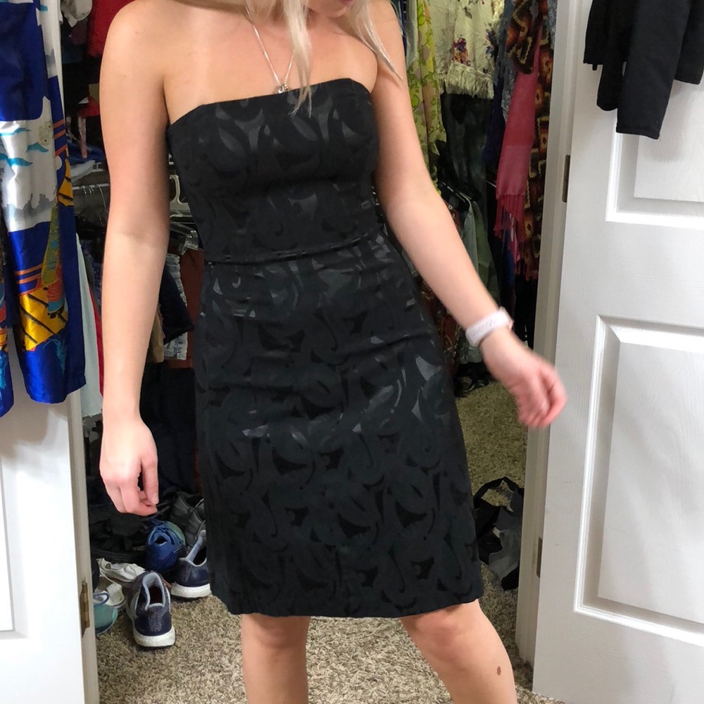 Black formal dress